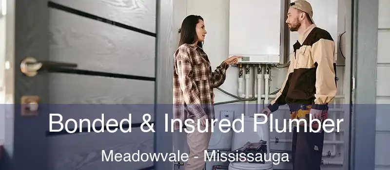 Bonded & Insured Plumber Meadowvale - Mississauga