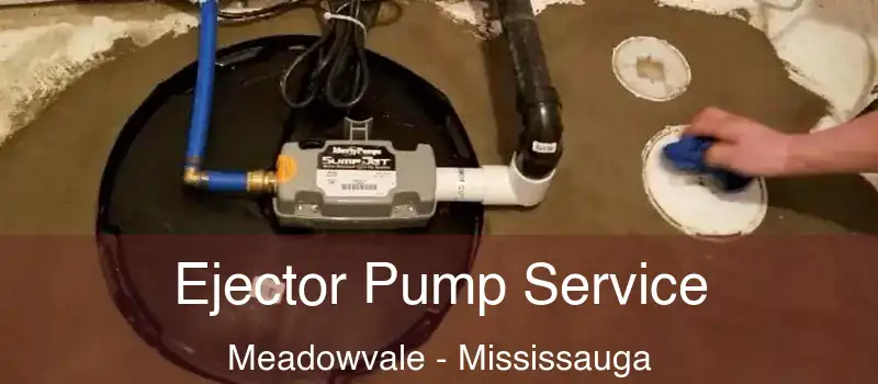 Ejector Pump Service Meadowvale - Mississauga