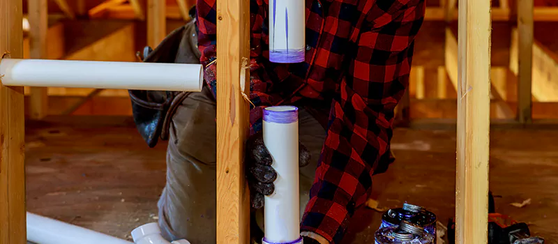 Process of Rough In Plumbing in Meadowvale, Mississauga